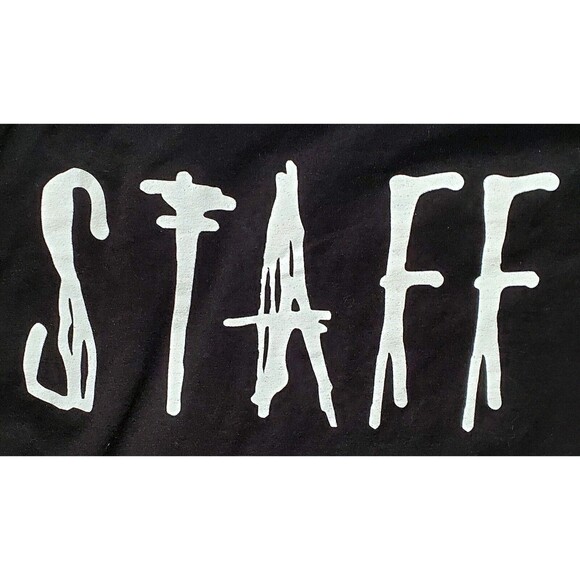 Busch Gardens Shirt Howl-O-Scream STAFF XL Tampa FL Halloween Hanes ComfortBlend - Picture 4 of 7